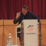 Dr. Hermann Scheer beim Politischer Martini am 9.11.2008 in der Staufenhalle in Plüderhausen  
